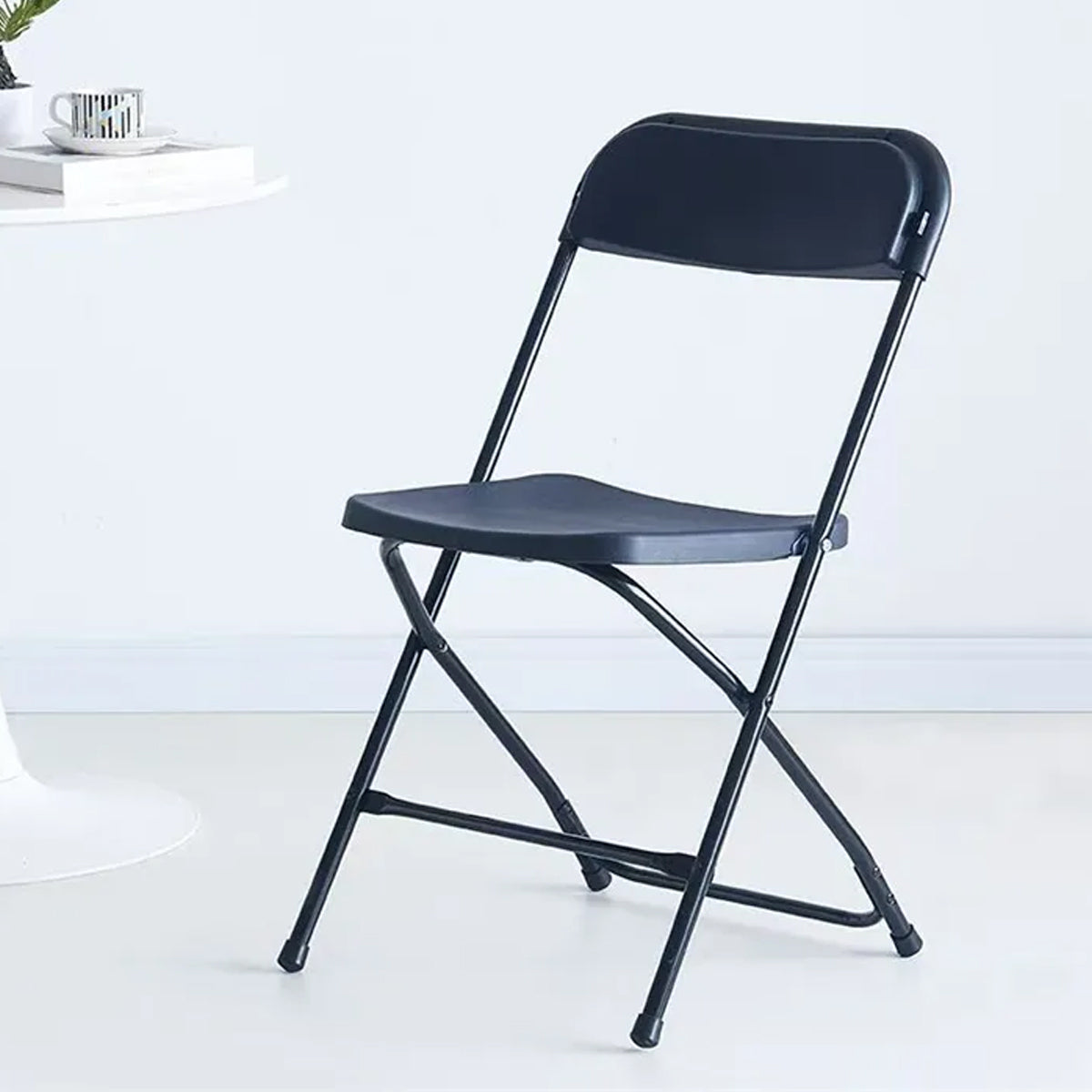 Plastic Folding Chair with Backrest for Office Meeting Training
