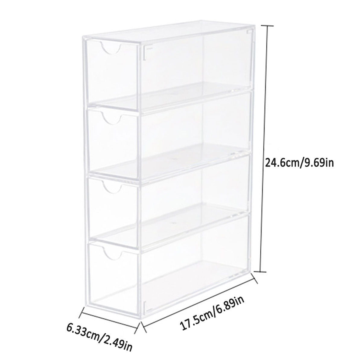 Stackable Acrylic Sunglasses Display Storage Box