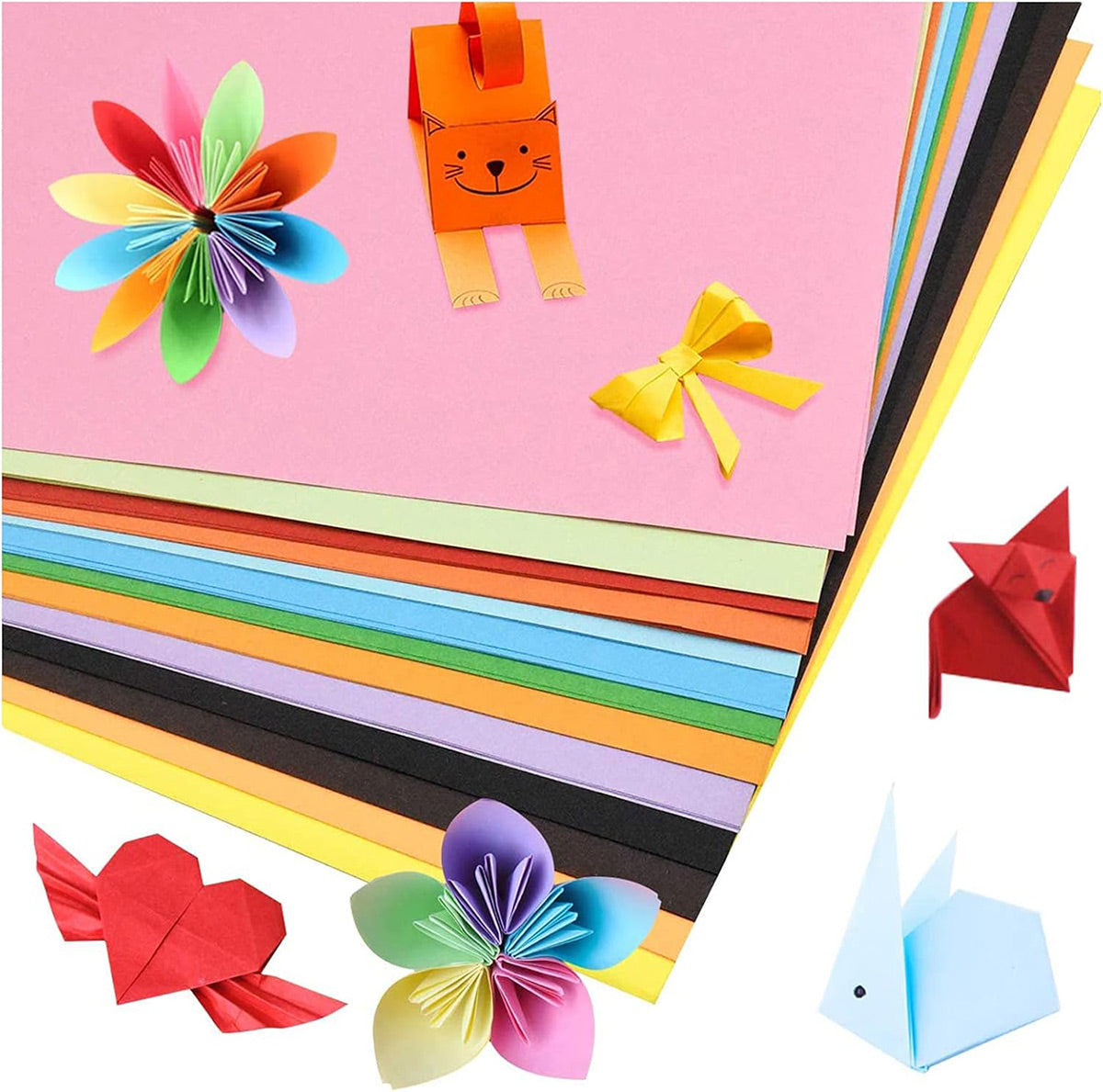 500 Sheets A4 Coloured Paper 80GSM Double-Sided