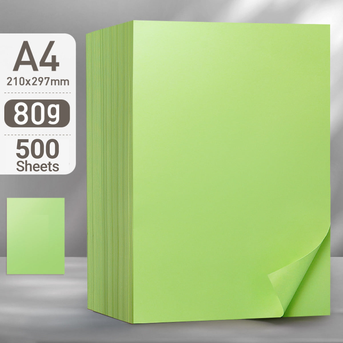 500 Sheets A4 Coloured Paper 80GSM Double-Sided