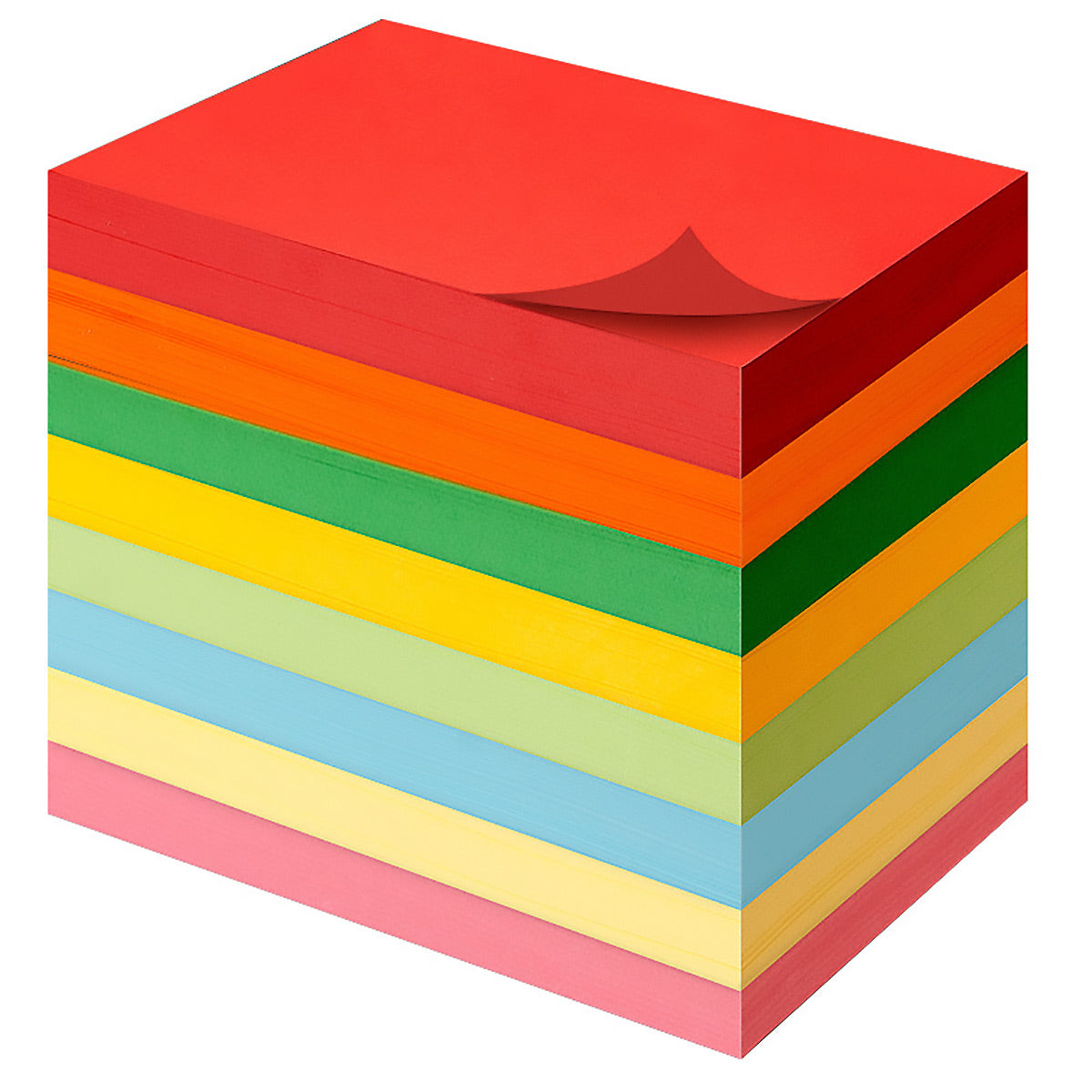 500 Sheets A4 Coloured Paper 80gsm for Crafts