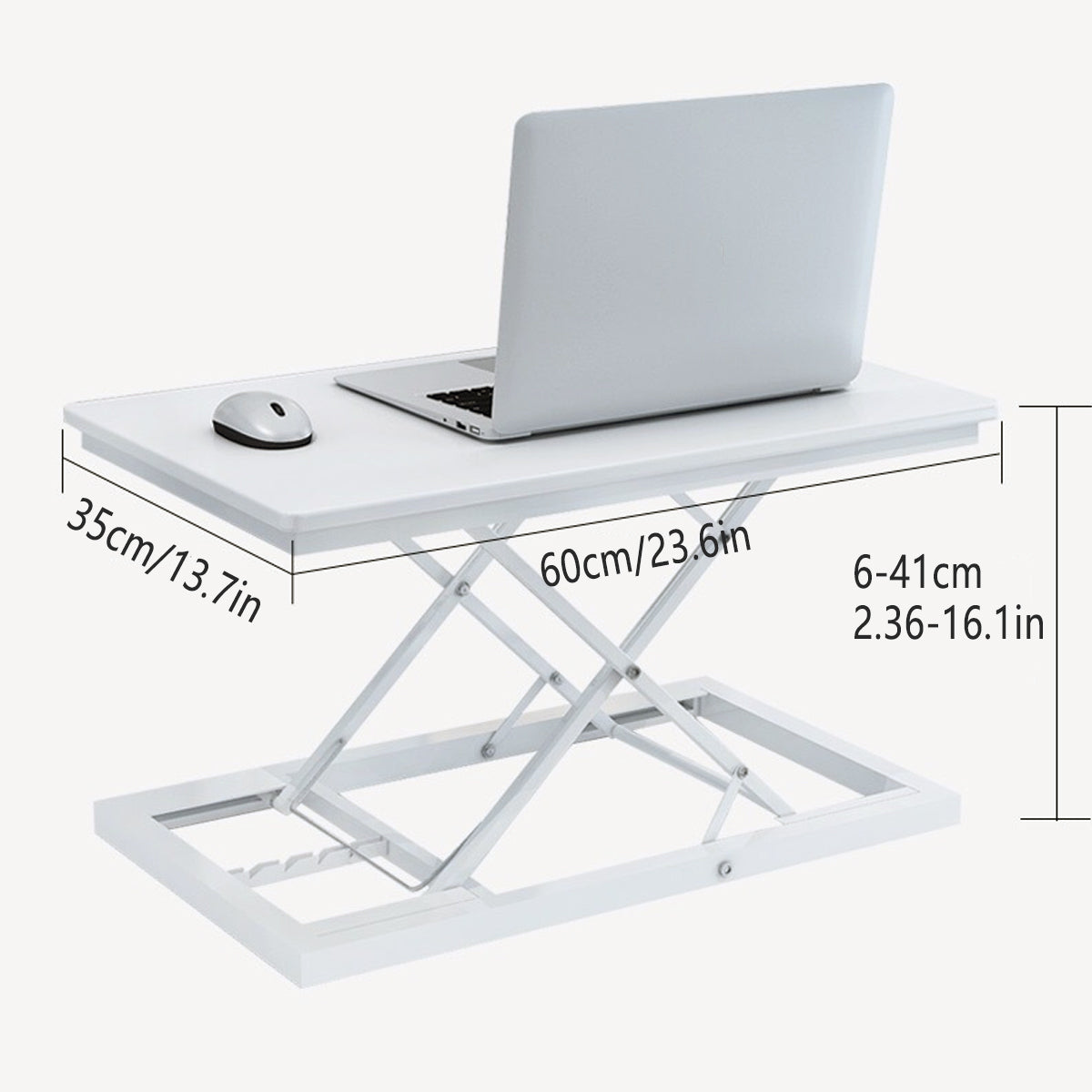 Adjustable Ergonomic Computer Stand for Home Office Desk
