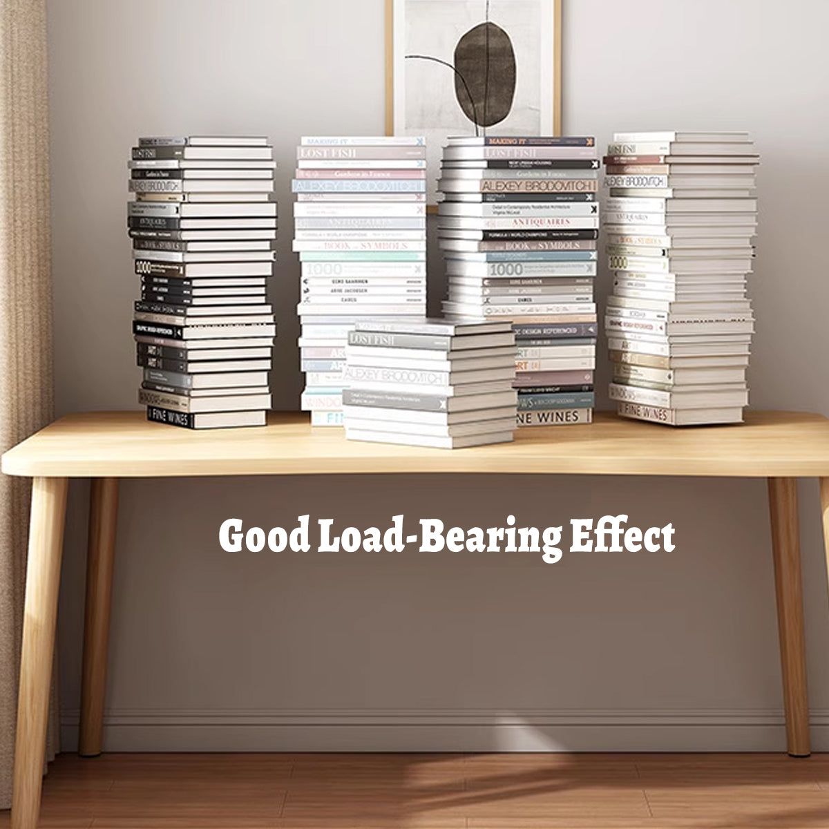 Simple Home Office Desk with Space Saving Compact Design