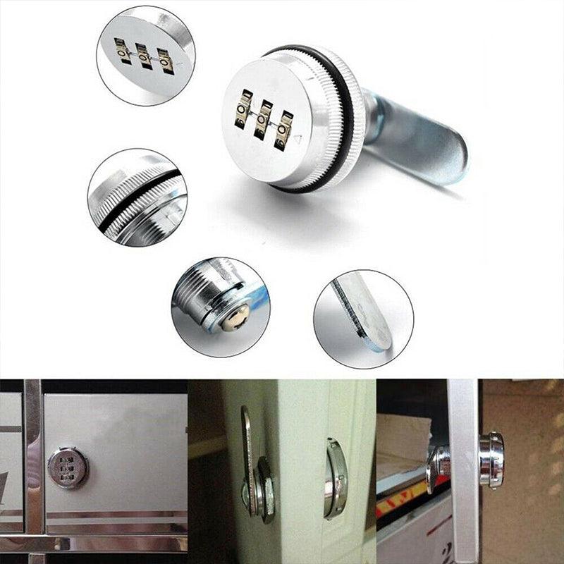 Digital Combination Cam Lock for Cabinet Drawer Security