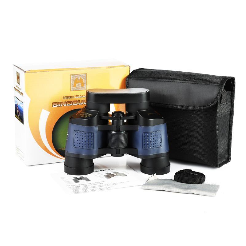 60x60 Binoculars Waterproof Low-Light Outdoor Travel Telescope
