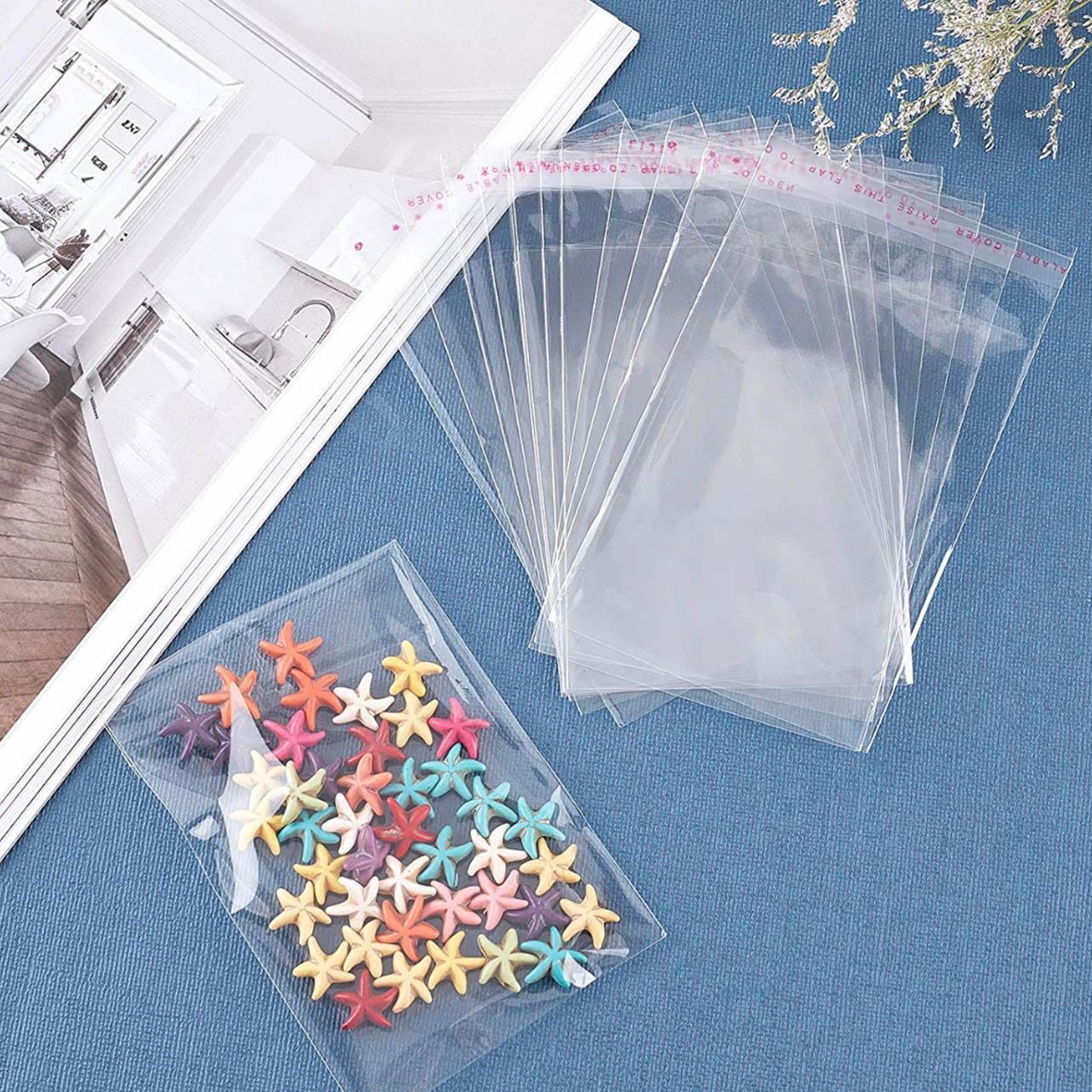 Self Adhesive Clear OPP Cellophane Bags Bulk