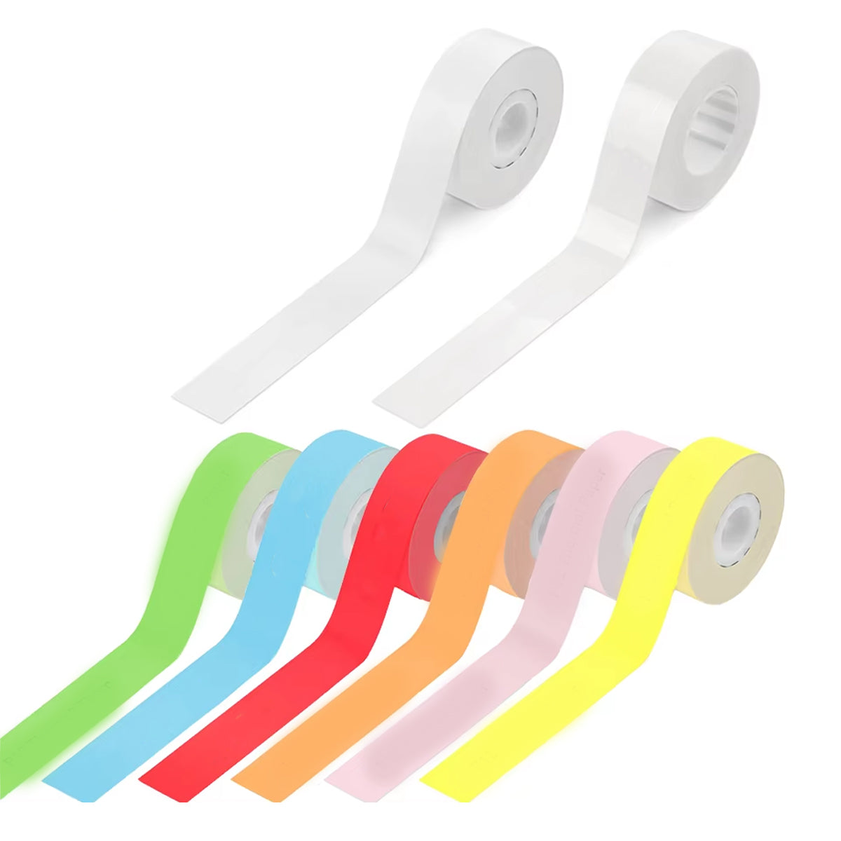 2 Rolls Square Thermal Label Paper 15mm x 4m for Barcode Printing