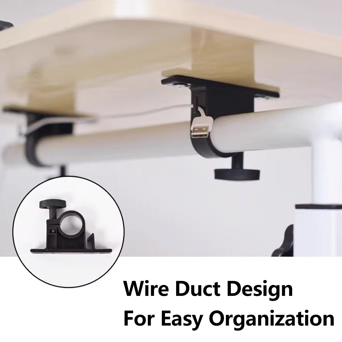 Adjustable Bedside Desk with Foldable Frame for Dorm and Bedroom