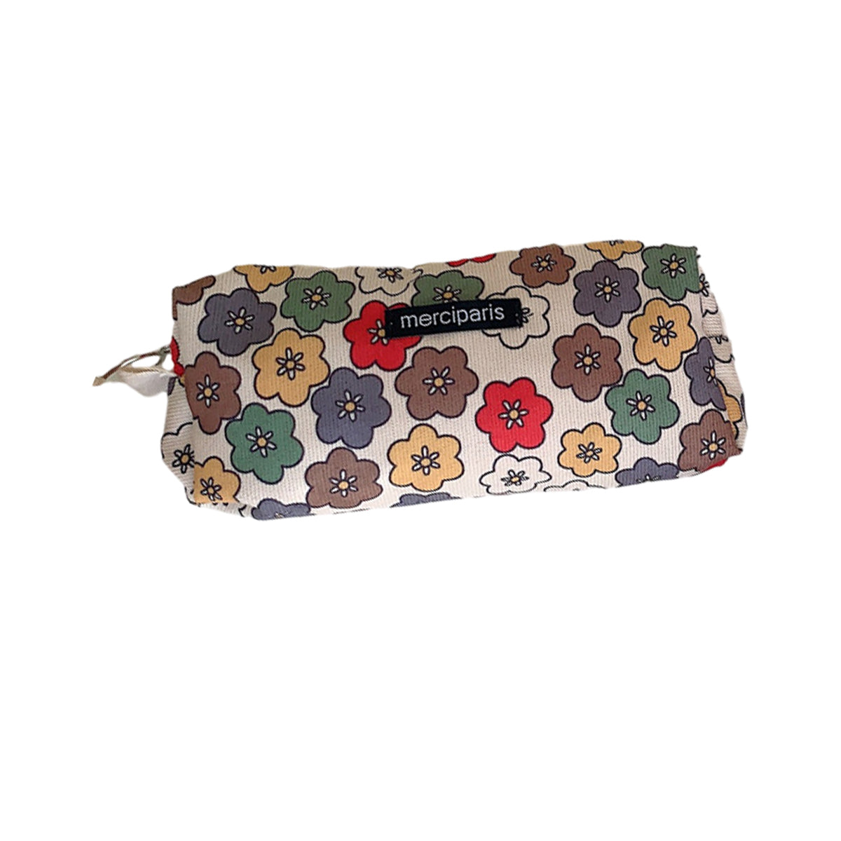 Pencil Case Organiser Bag Large Capacity Corduroy Zipper