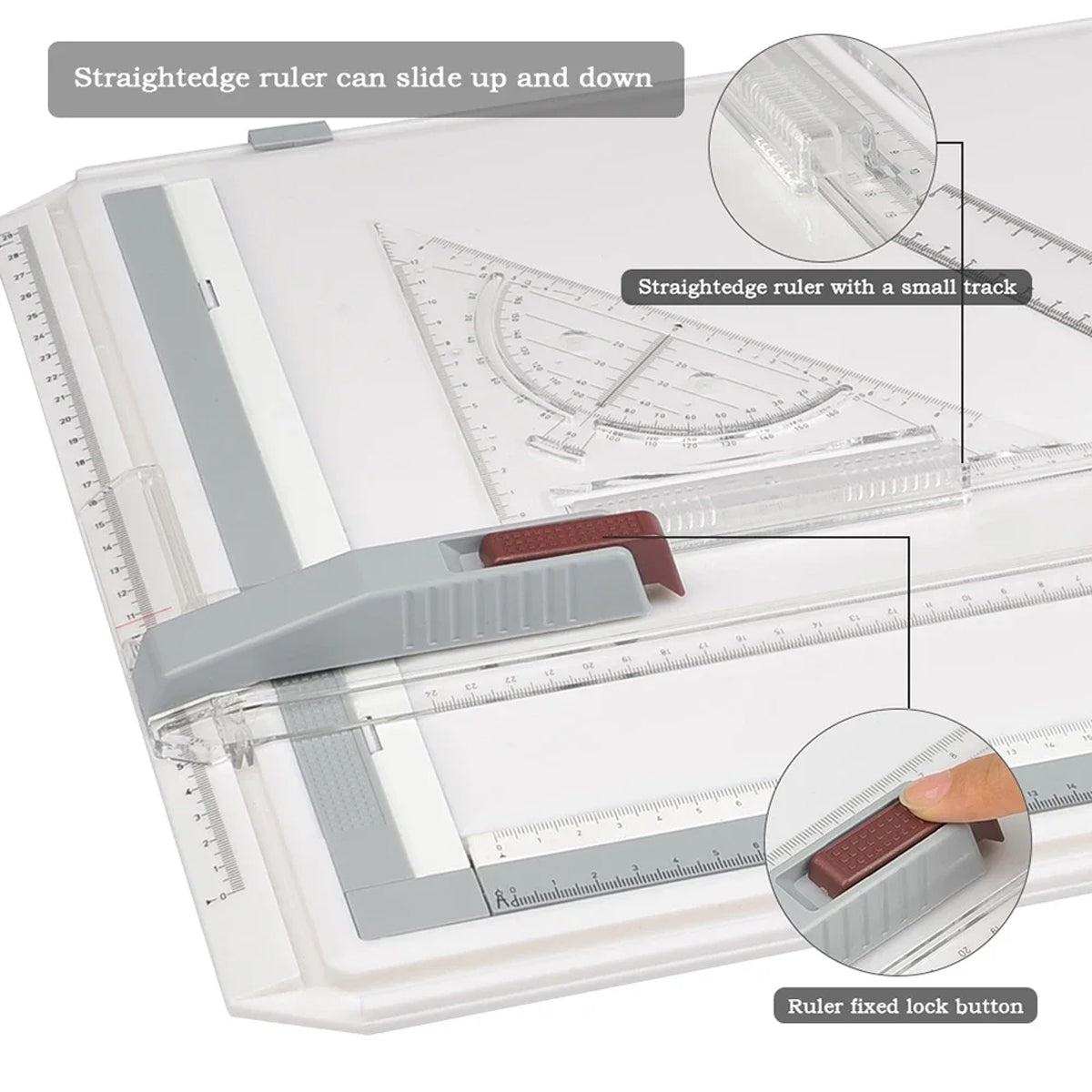 A3 Drawing Board Set with T Square Mechanical Drafting Tools