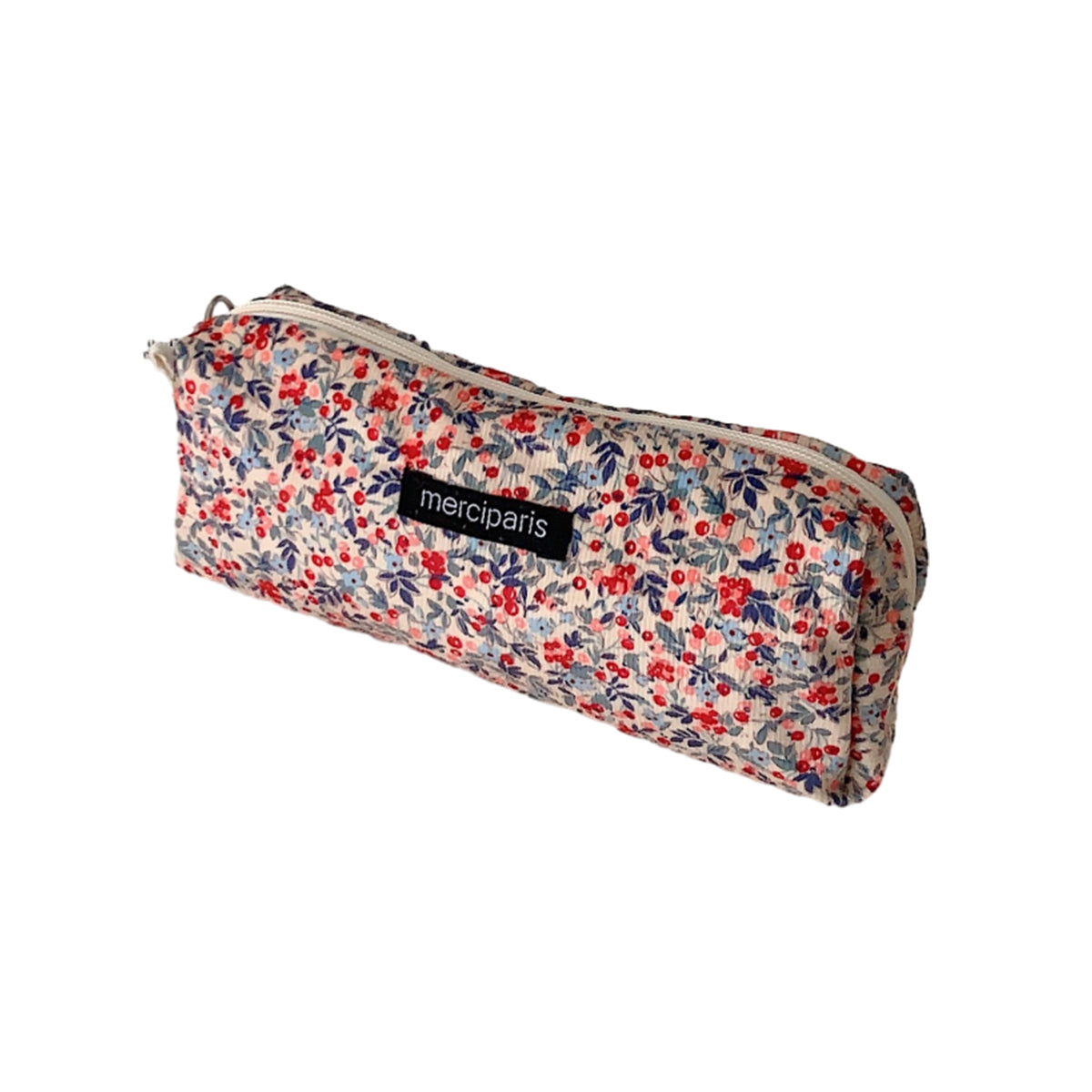 Pencil Case Organiser Bag Large Capacity Corduroy Zipper