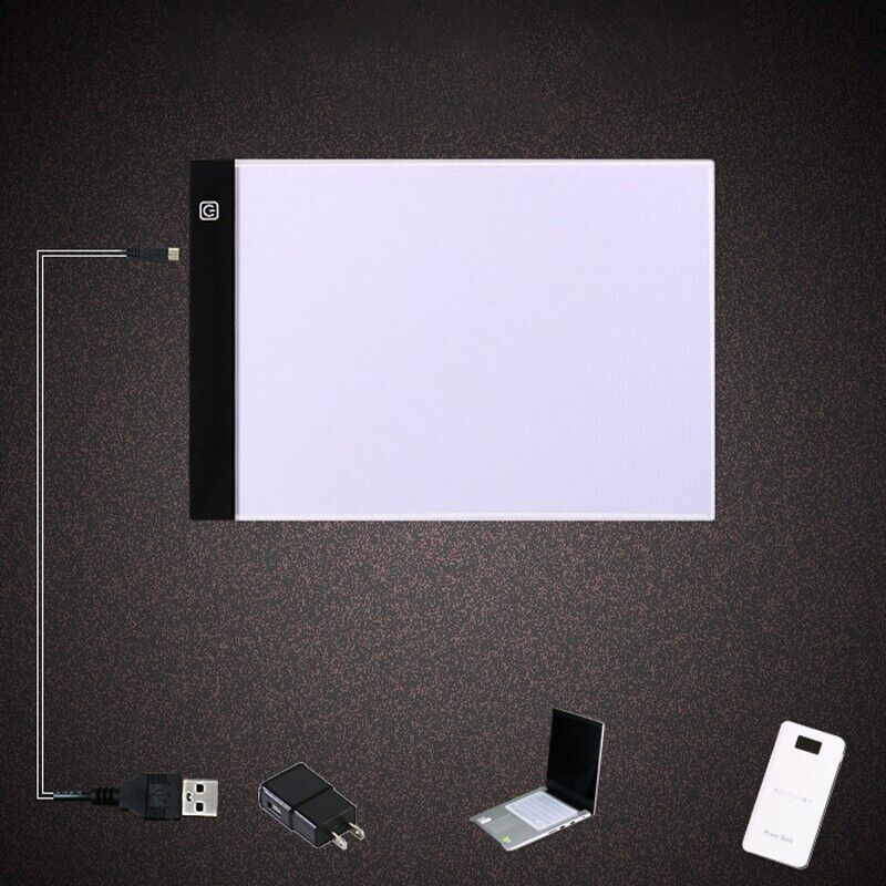 A4 LED Light Box Tracing Pad with Touch Control
