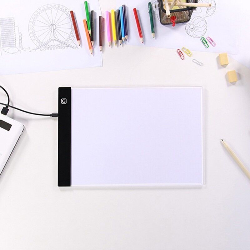 A4 LED Light Box Tracing Pad with Touch Control