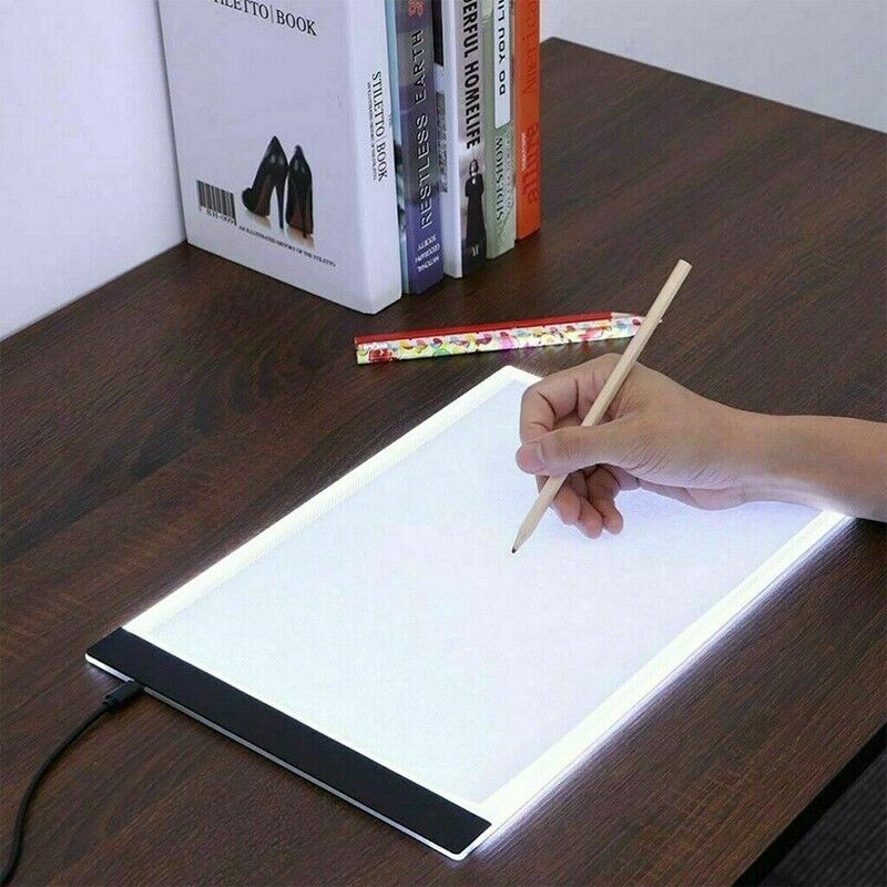 A4 LED Light Box Tracing Pad with Touch Control