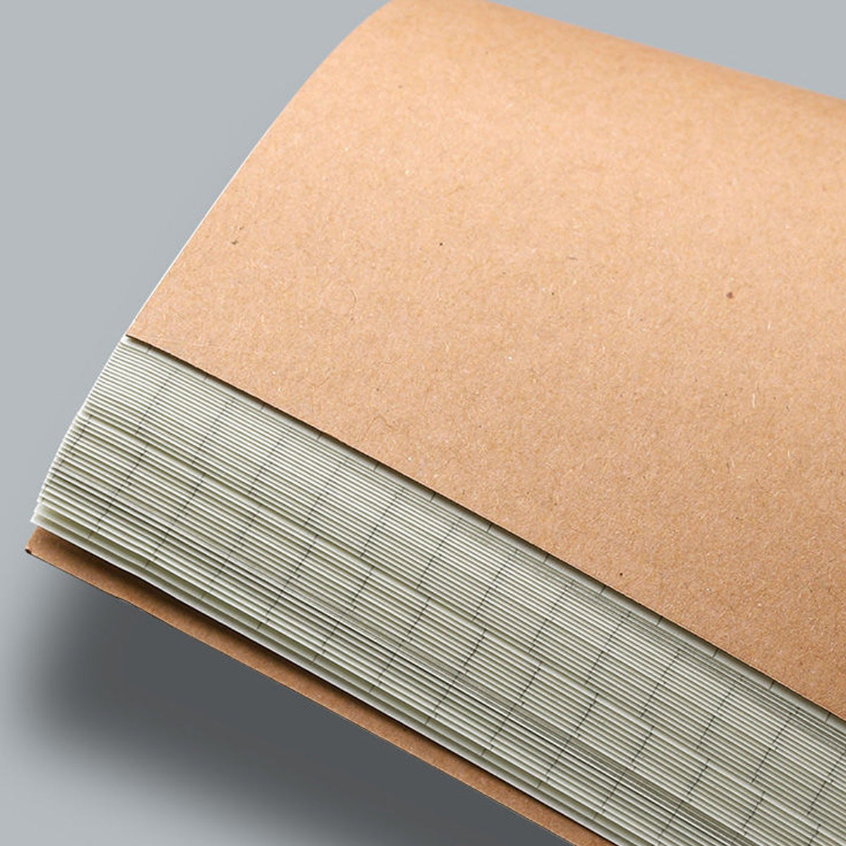 12 Pcs Kraft Paper Notebooks Blank Grid and Lined Brown Covers