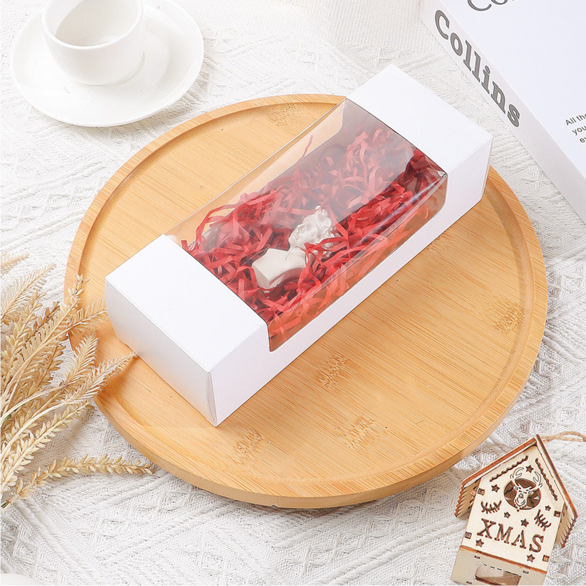 Gift Boxes 50pcs with Clear Window for Jewelry