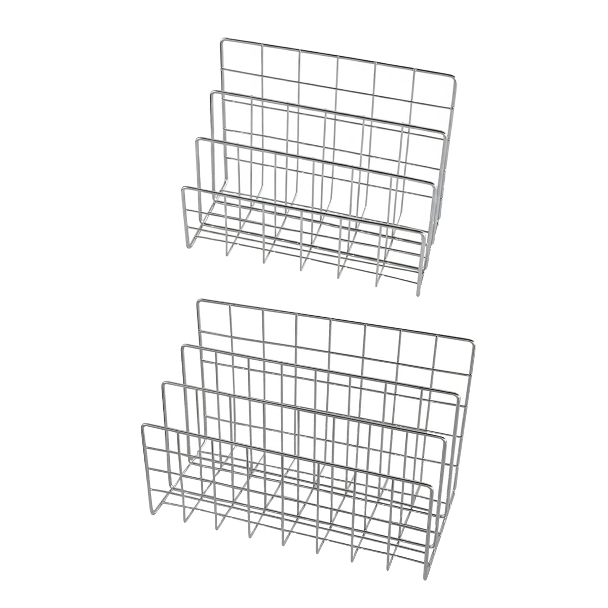 Minimalist Metal Book Holder Desktop Organizer