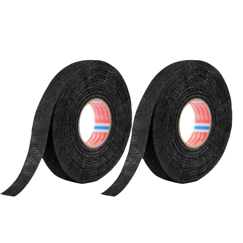 4 Pcs 19mm x 15m Adhesive Cloth Fabric Harness Tape for Car