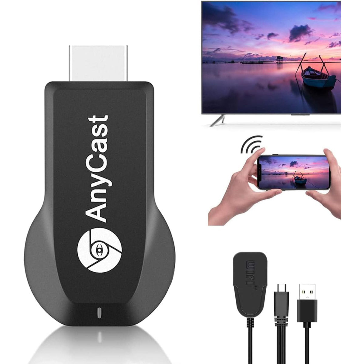 AnyCast WiFi HDMI TV Stick 1080P Full HD Mirror
