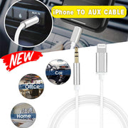 Lightning to 3.5mm Aux Audio Cable 1m