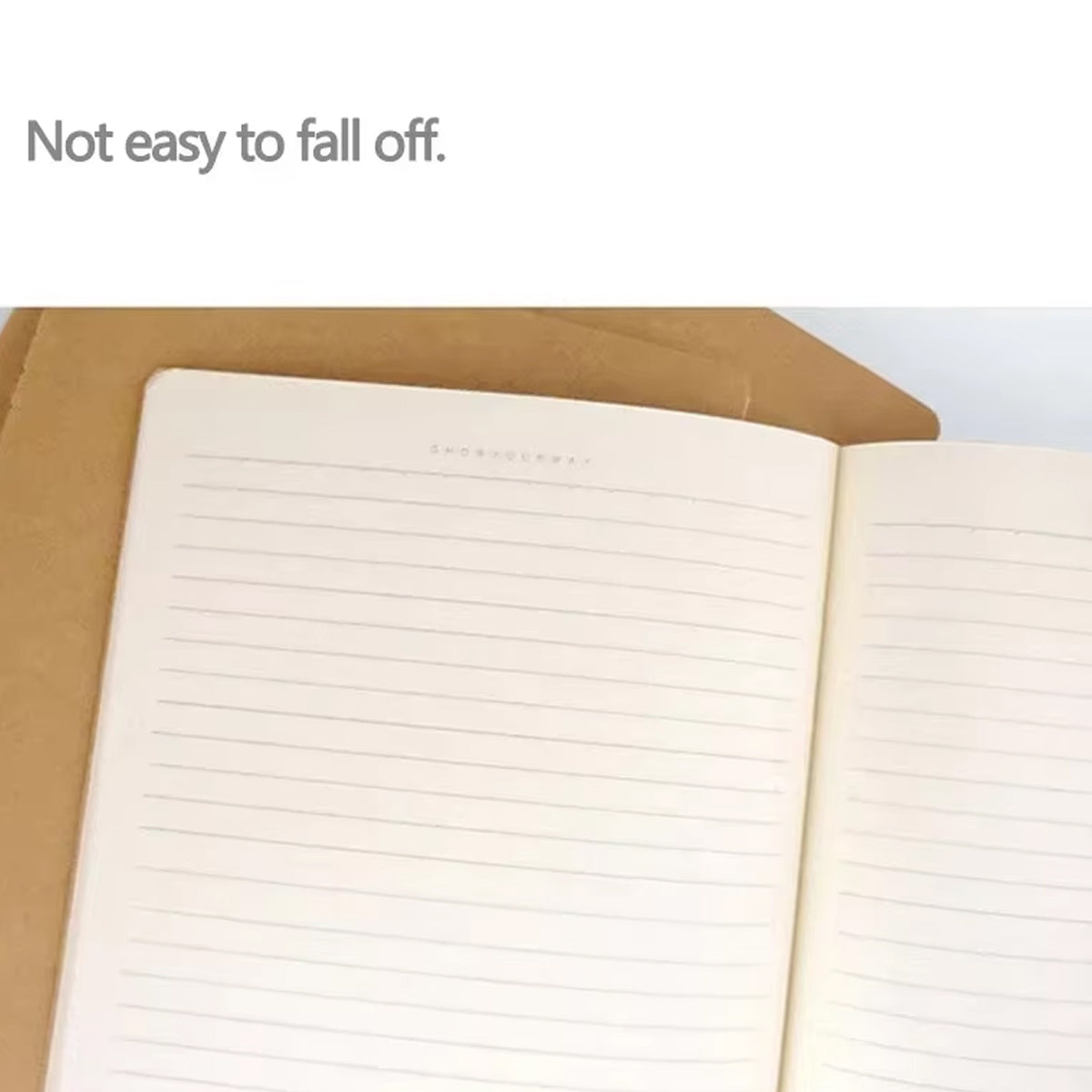 20 Pcs Kraft Paper Notebooks Lined Pages Stitched Binding