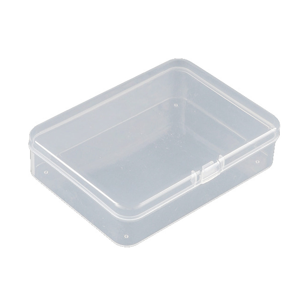 10 Pcs Clear PP Plastic Storage Boxes with Lid