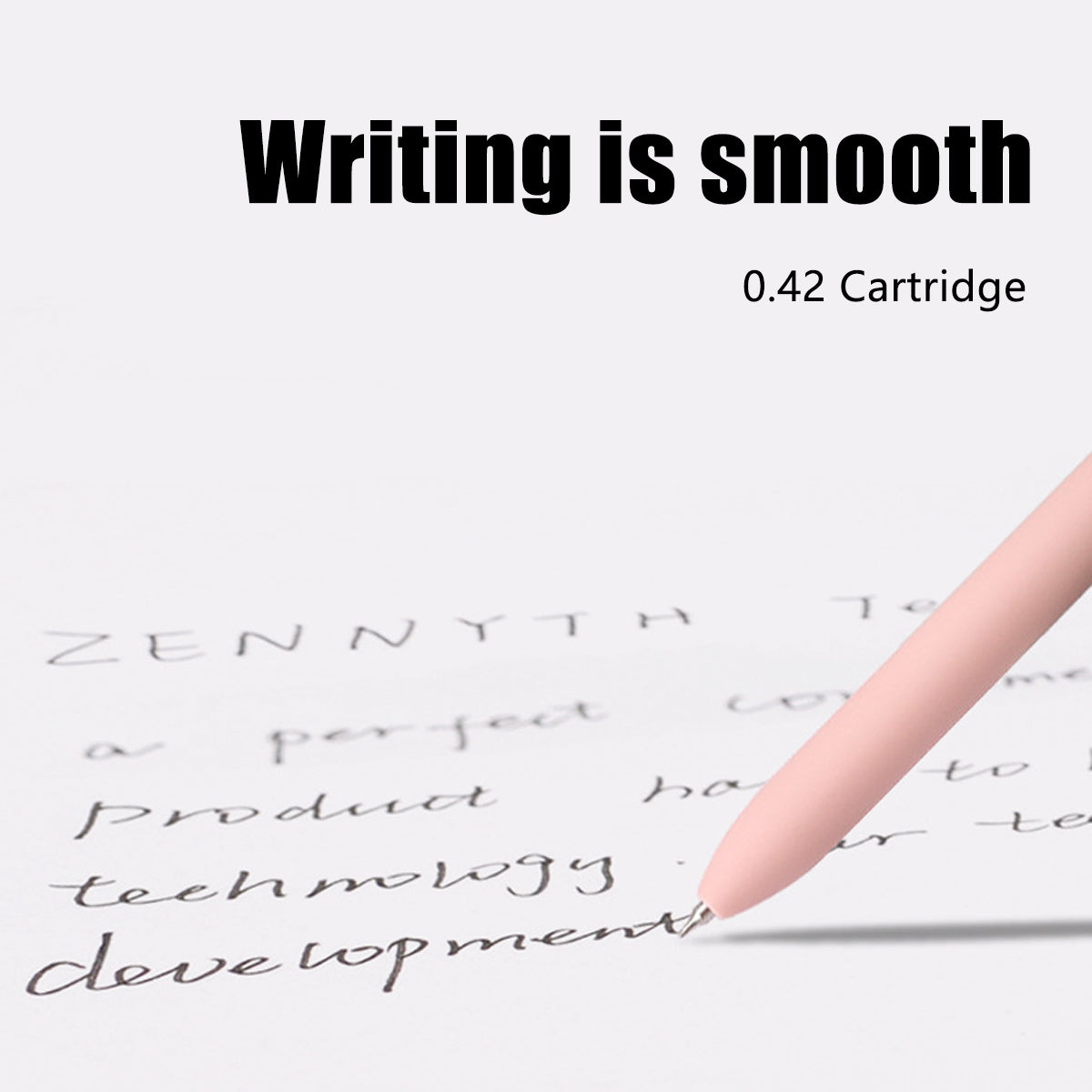 5 Pcs Press Gel Pens Smooth Writing Office School Use