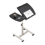 Adjustable Bedside Laptop Desk Foldable Wheeled