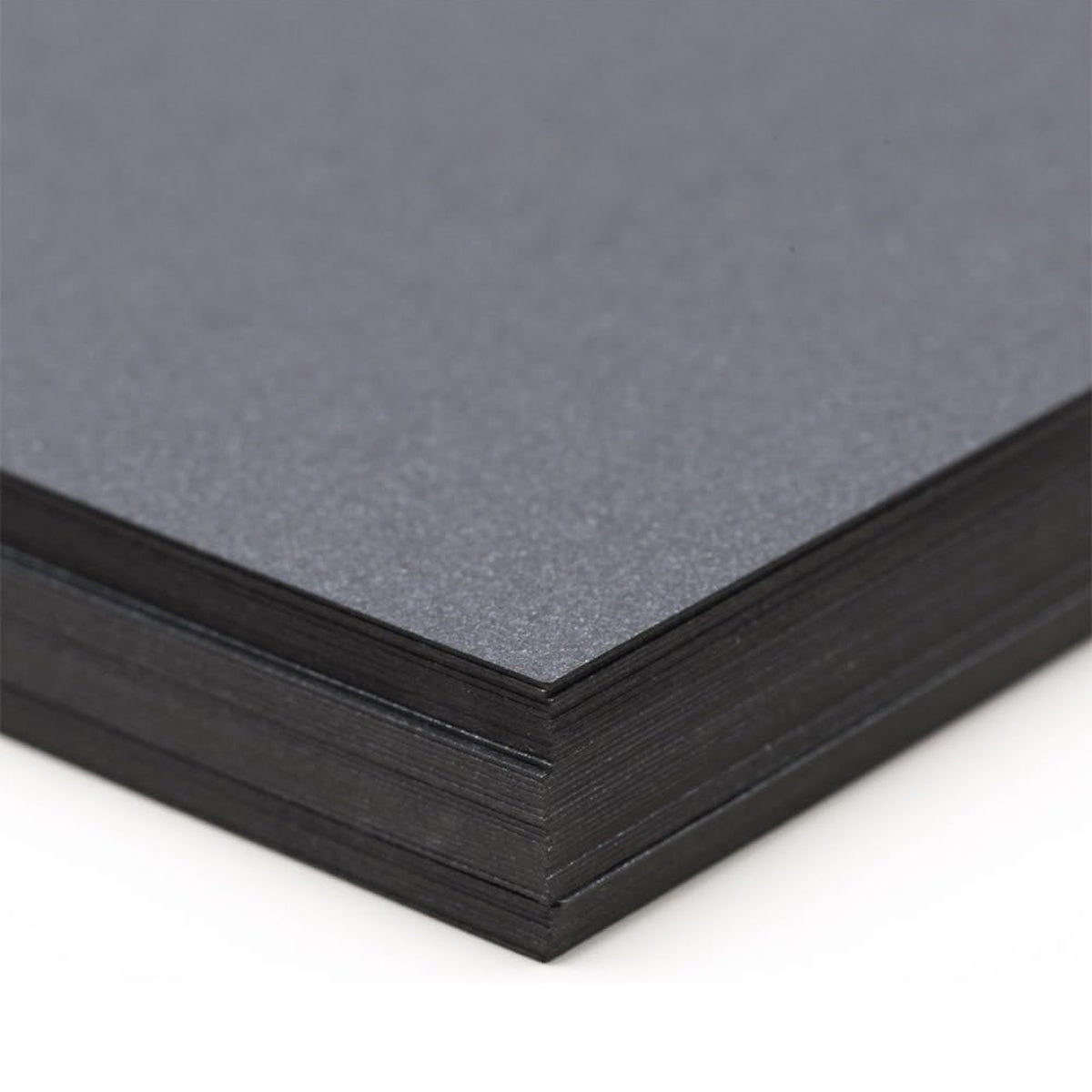 Black Cardstock Paper Thick Sheets for Craft Projects
