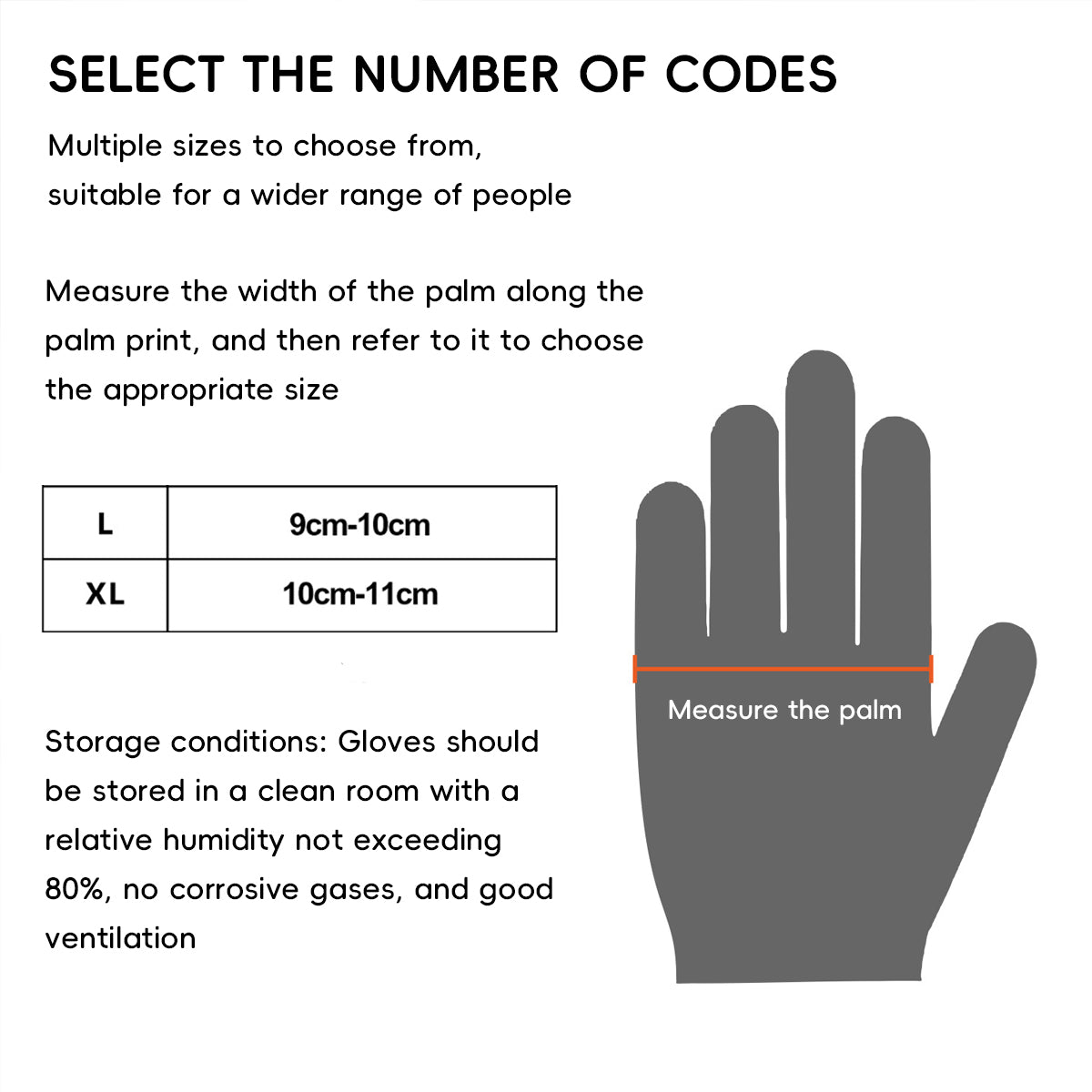 100pcs Disposable Food Grade Gloves for Catering
