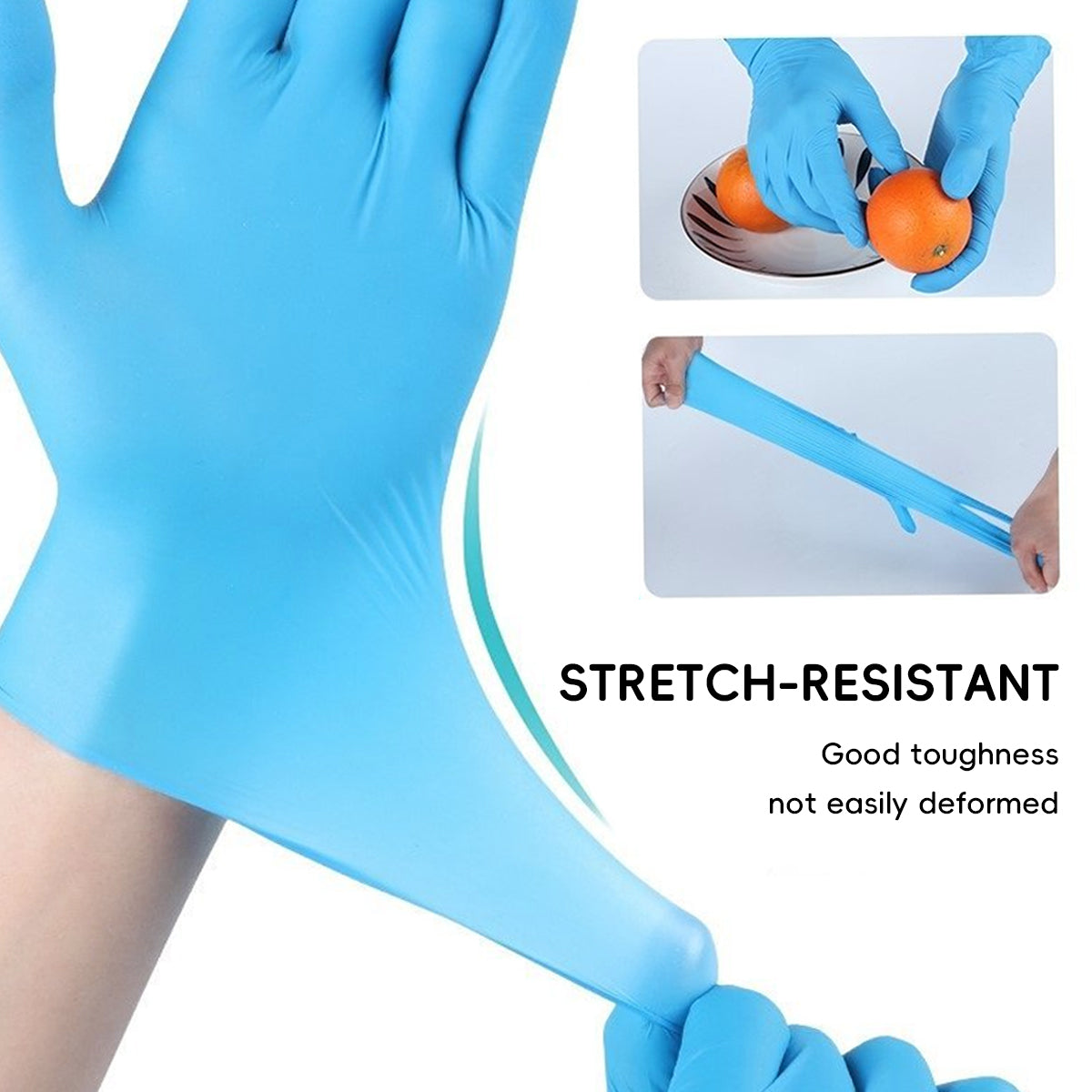 100pcs Disposable Food Grade Gloves for Catering