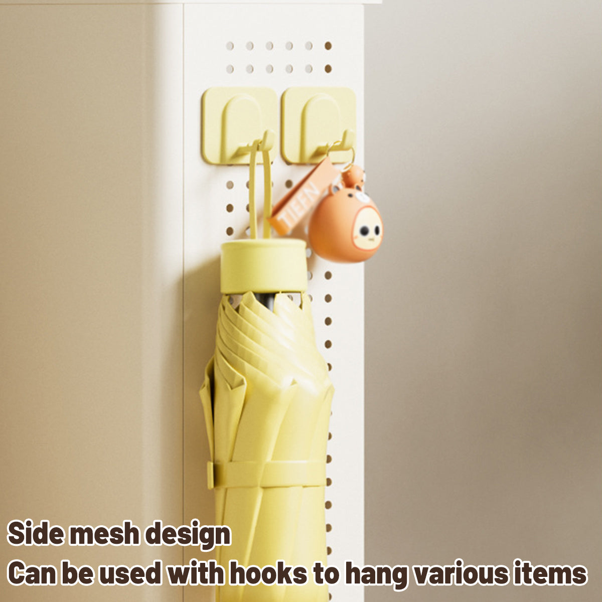 5-Tier Freestanding Mobile Storage Bookshelf Rolling