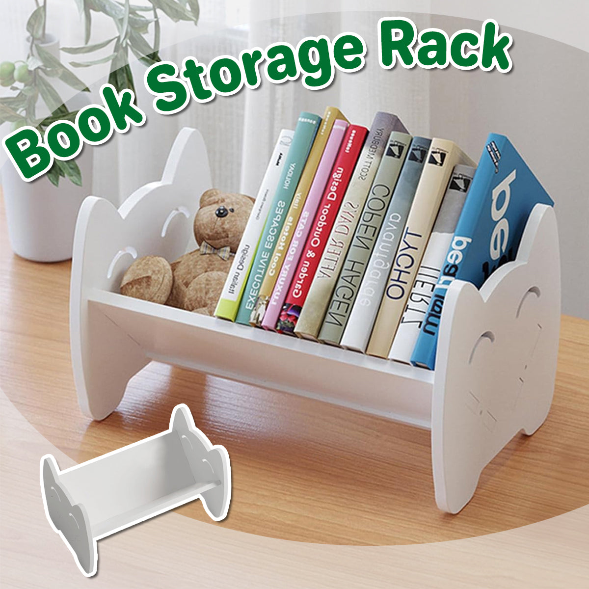 Multifunctional Desktop Organizer Bookshelf