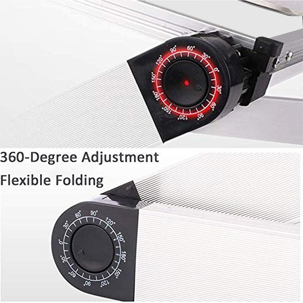 Adjustable Portable Reading Stand with Rotating Book Holder