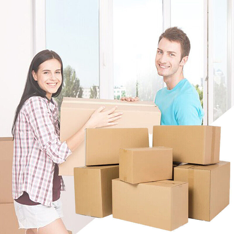 Mailing Boxes 3-Layer Cardboard Parcel Cartons Set