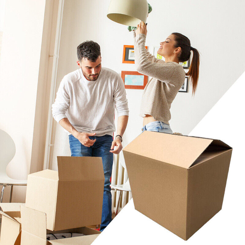 Mailing Boxes 3-Layer Cardboard Parcel Cartons Set