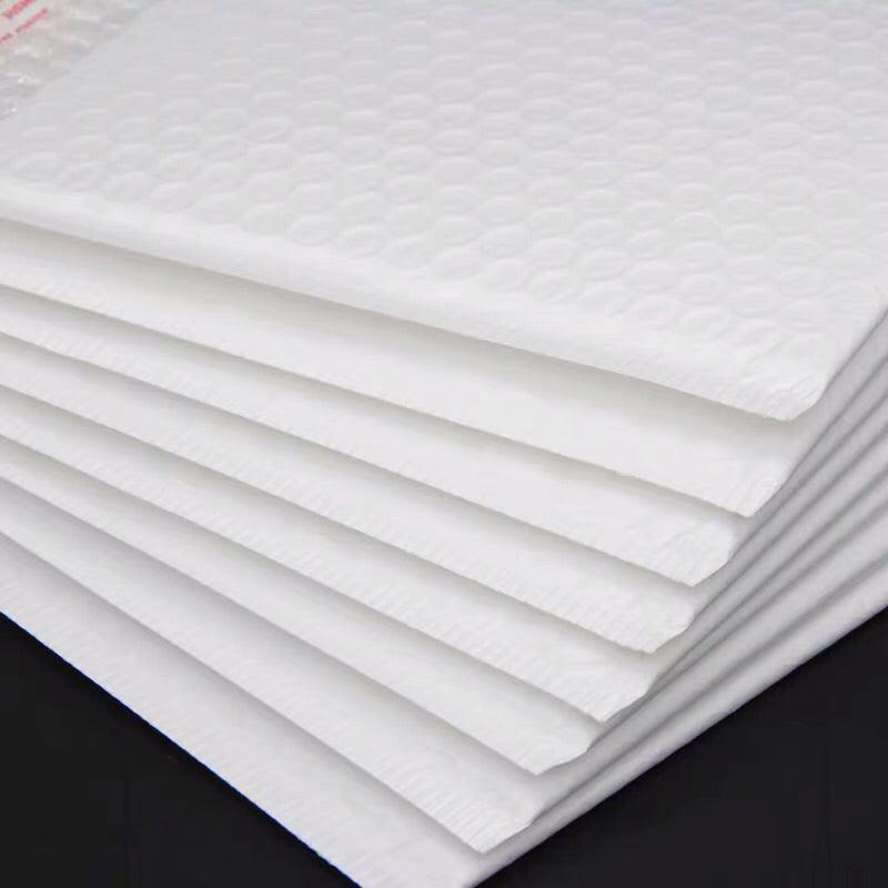 25–100 Pcs Poly Bubble Mailer Envelopes White Padded Bags