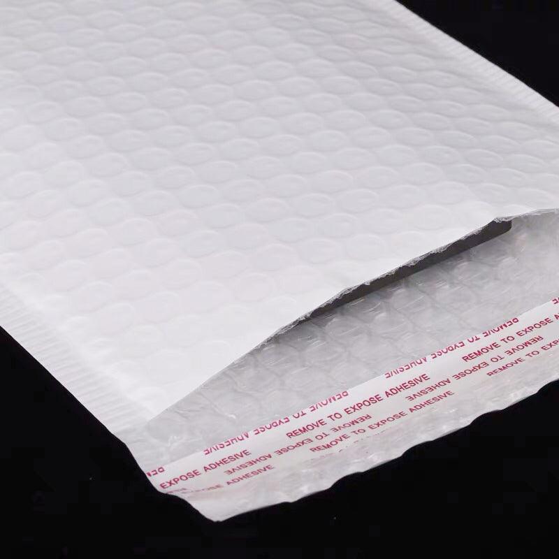 25–100 Pcs Poly Bubble Mailer Envelopes White Padded Bags