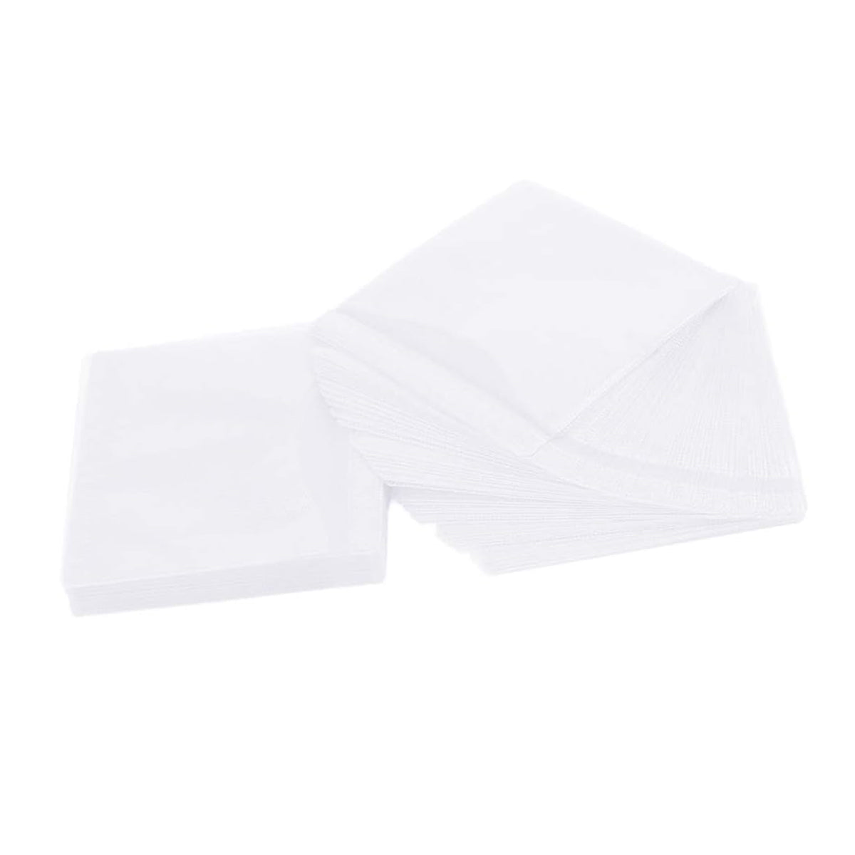 100 Pcs CD DVD Double Sided Plastic Sleeves Storage