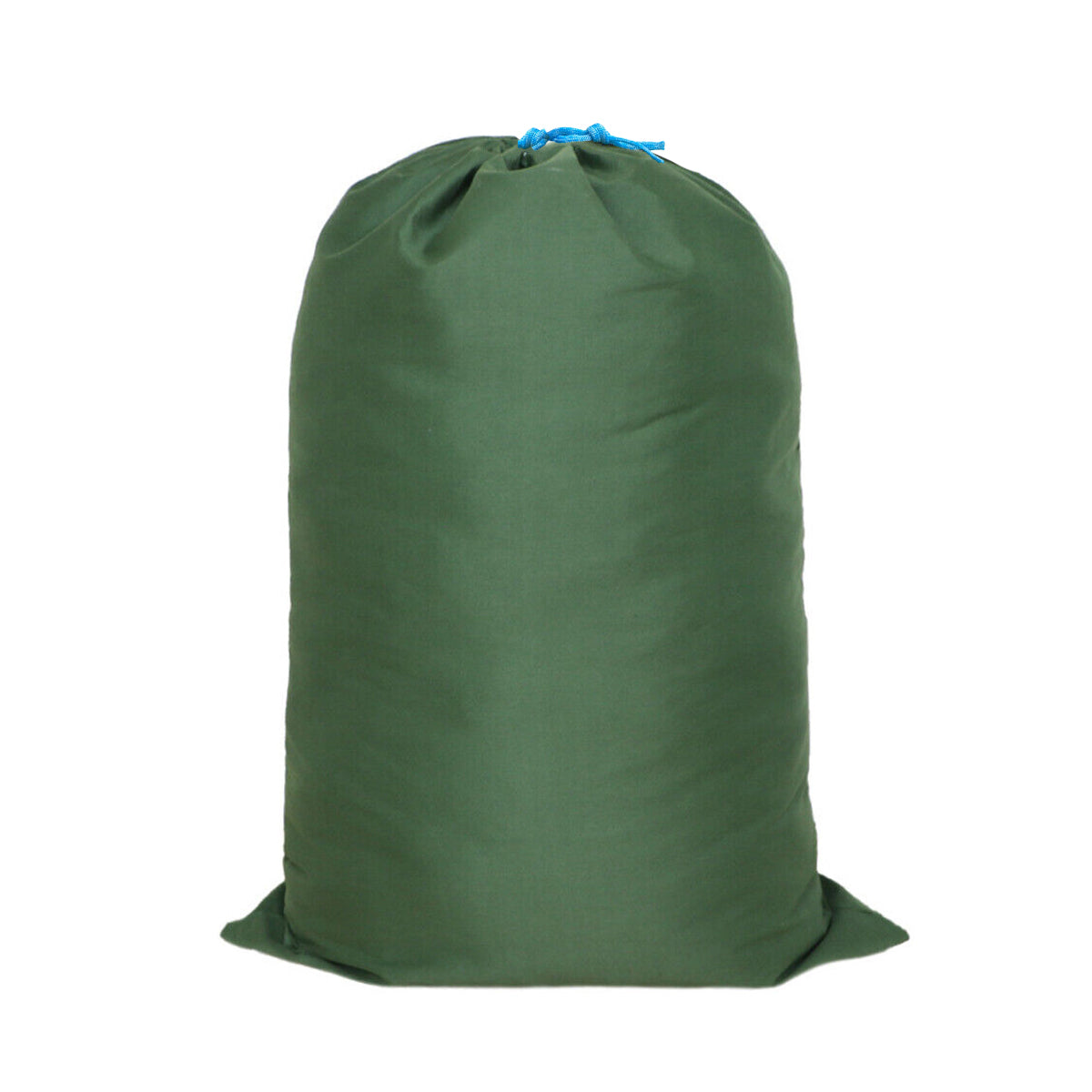 Canvas Drawstring Bag Large Storage Clothes Craft Army Green