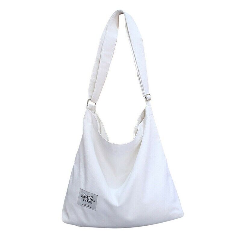 Large Canvas Shoulder Handbag Women Travel Tote Bag