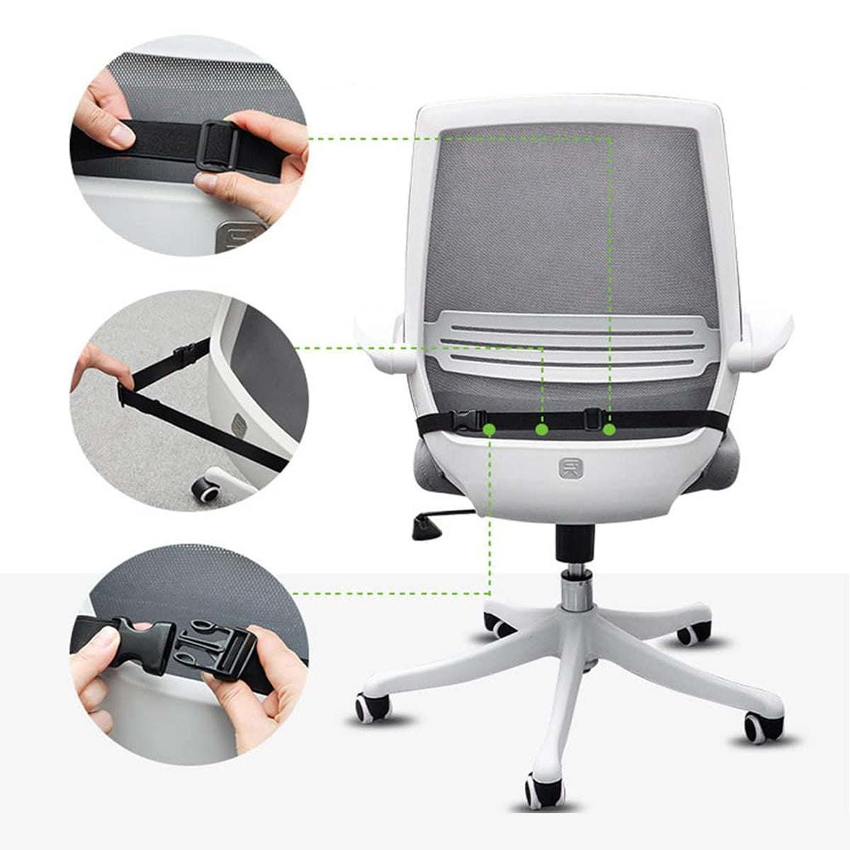 Memory Foam Seat Cushion with U-Shape Cut-Out