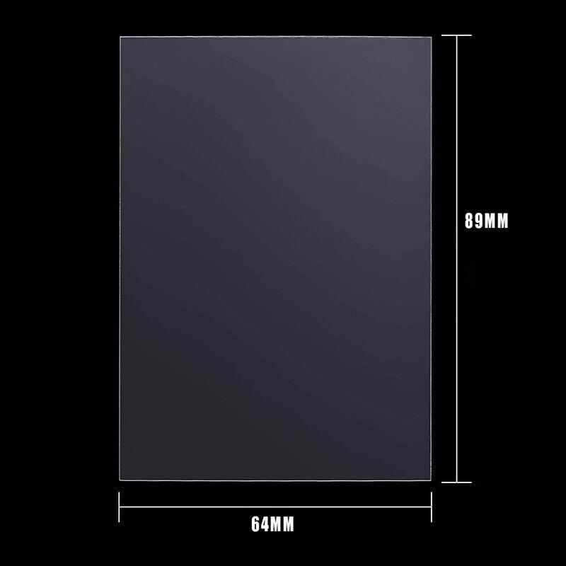 100pcs Ultra Clear Soft Trading Card Sleeves