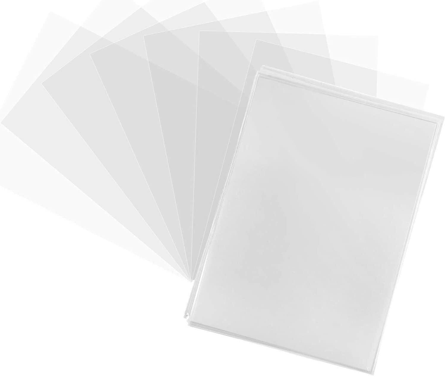 100pcs Ultra Clear Soft Trading Card Sleeves