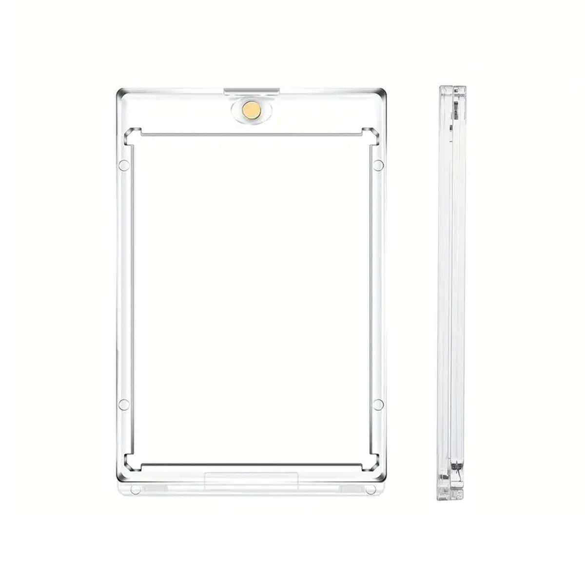 Magnetic Card Sleeve Protector Clear UV Acrylic Case for ID Bank Card Use