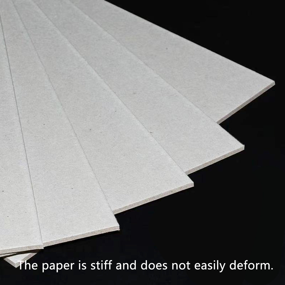 100pcs A5 Hard Cardboard Grey Board Printable Packaging