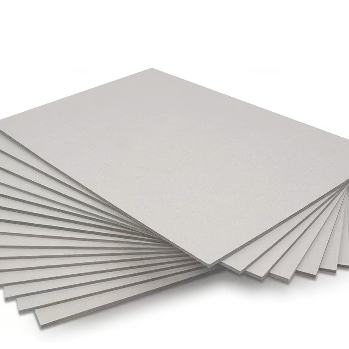 100pcs A5 Hard Cardboard Grey Board Printable Packaging