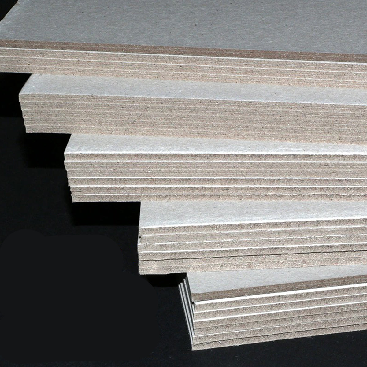 100pcs A5 Hard Cardboard Grey Board Printable Packaging
