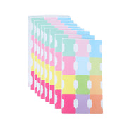 40 Sheets Macaron Colour Writable Index Label Sticker Set