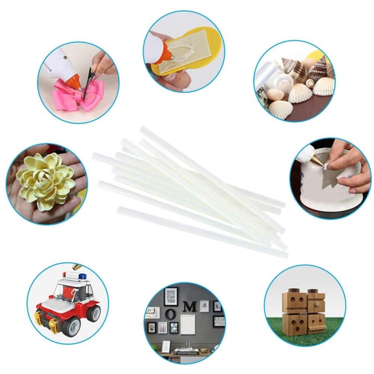 10/50/100/200 Pcs Clear Hot Melt Glue Sticks for Glue Gun